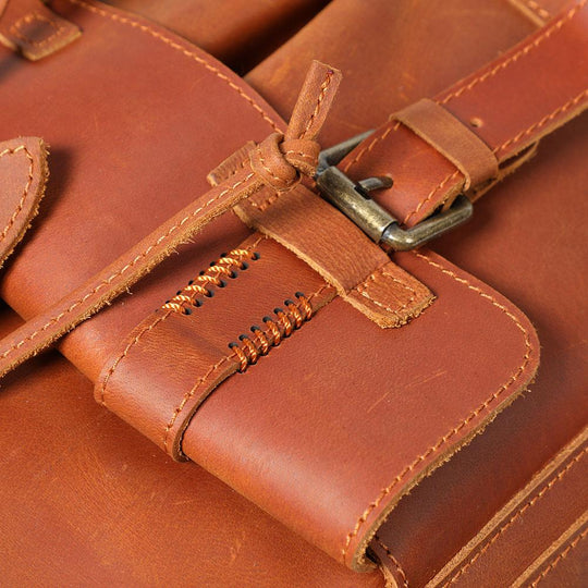 Leder-Laptoptasche | MOLDE