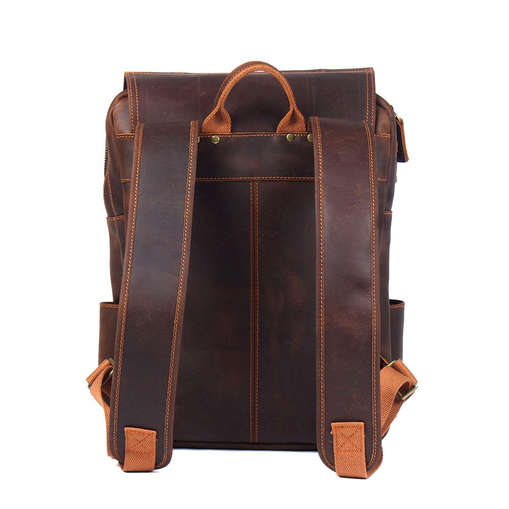 Brauner Lederrucksack | BIEFELD