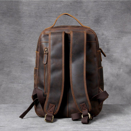 Rucksack aus hellbraunem Leder | MORITZ