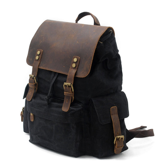 Rucksack aus gewachstem Canvas | COPENHAGEN