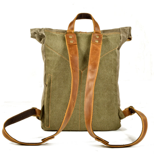 Rucksack aus gewachster Canvas | LISBON