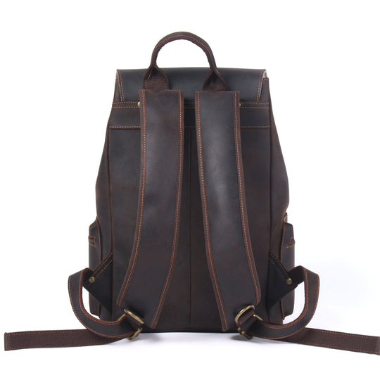 Lederrucksack mit Kordelzug | FLAM