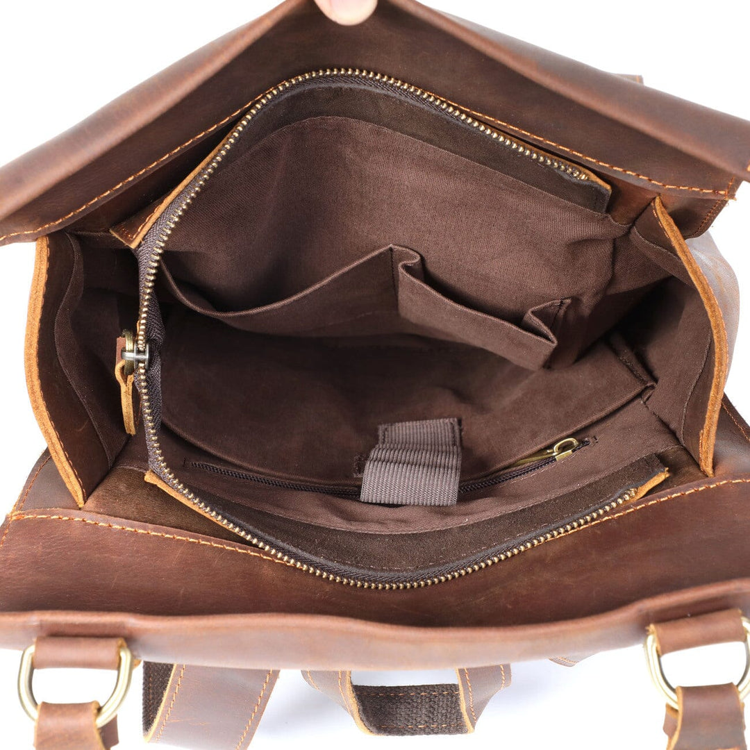 Rucksack aus Vollnarbenleder | KENWAY