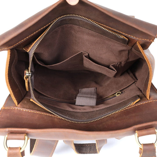 Rucksack aus Vollnarbenleder | KENWAY