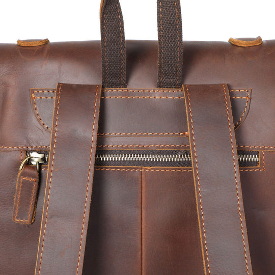Rucksack aus Vollnarbenleder | KENWAY