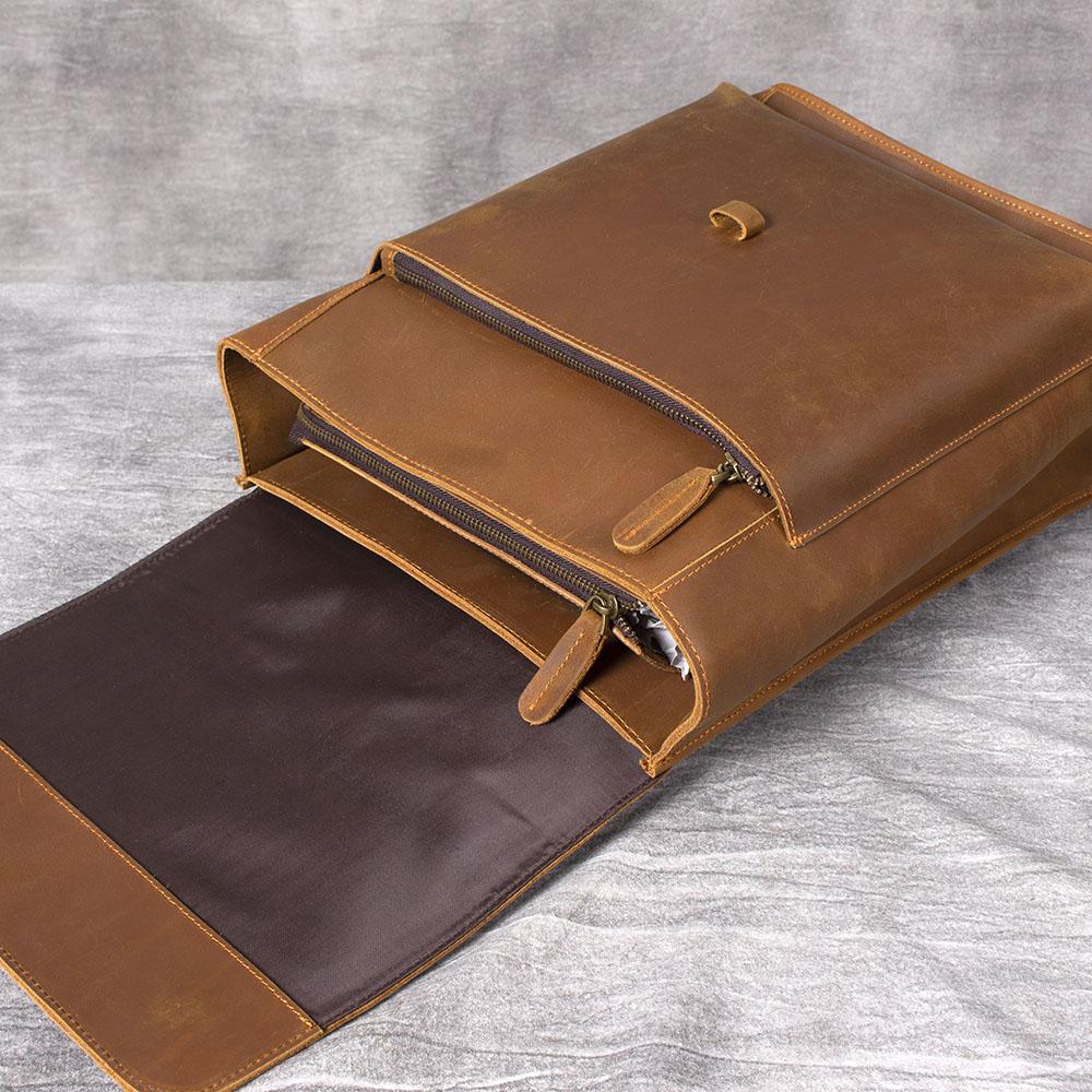 Leder-Businessrucksack | LUGANO