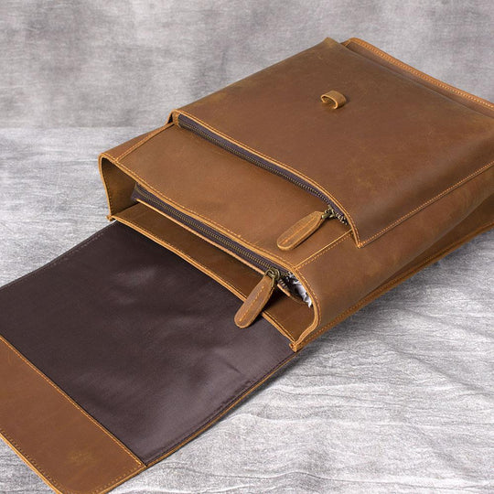 Leder-Businessrucksack | LUGANO