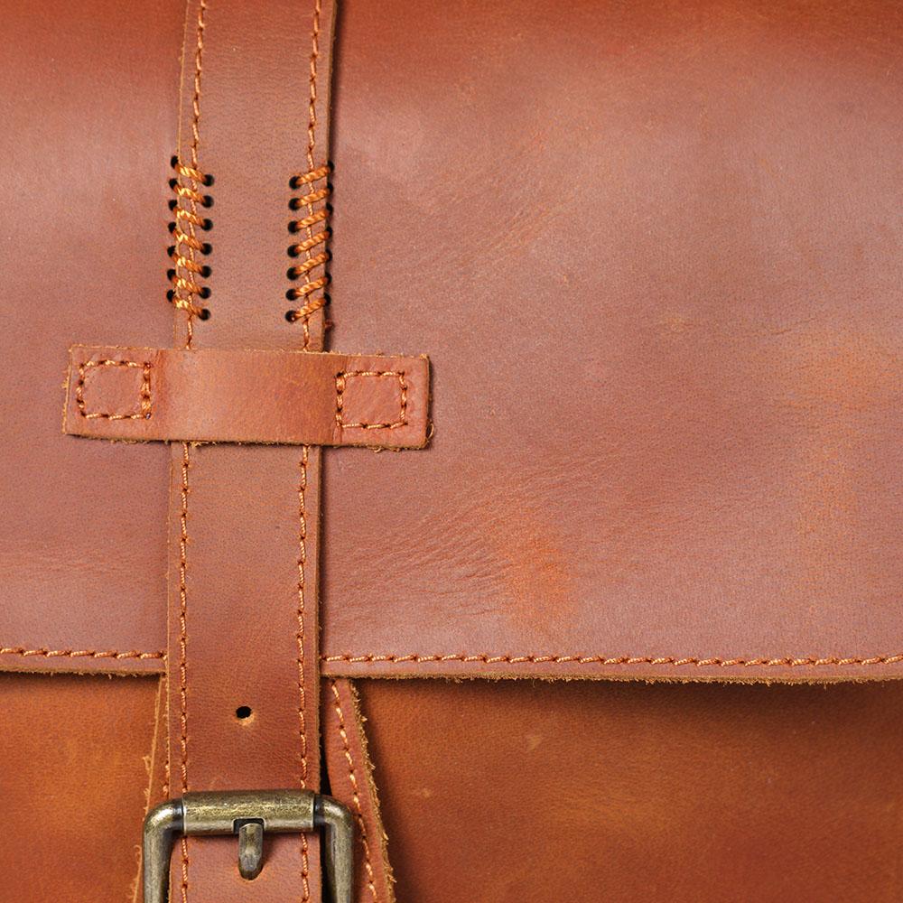Leder-Laptoptasche | MOLDE