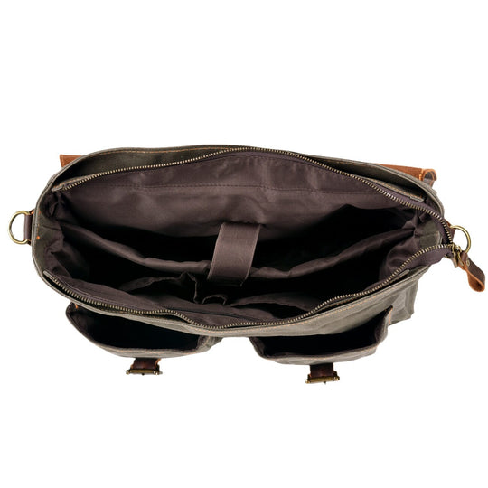 Vintage-Messenger-Tasche aus Canvas | ANSEN