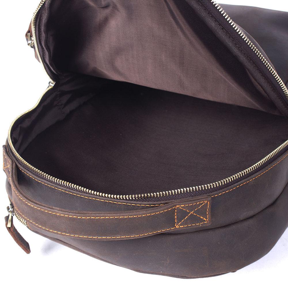 Rucksack aus hellbraunem Leder | TOLEDO