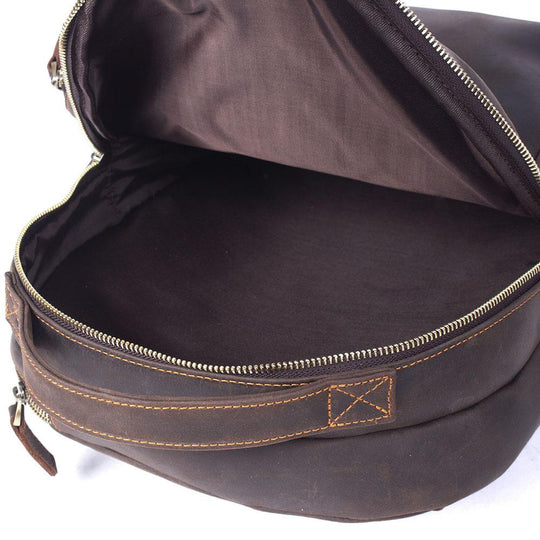 Rucksack aus hellbraunem Leder | TOLEDO
