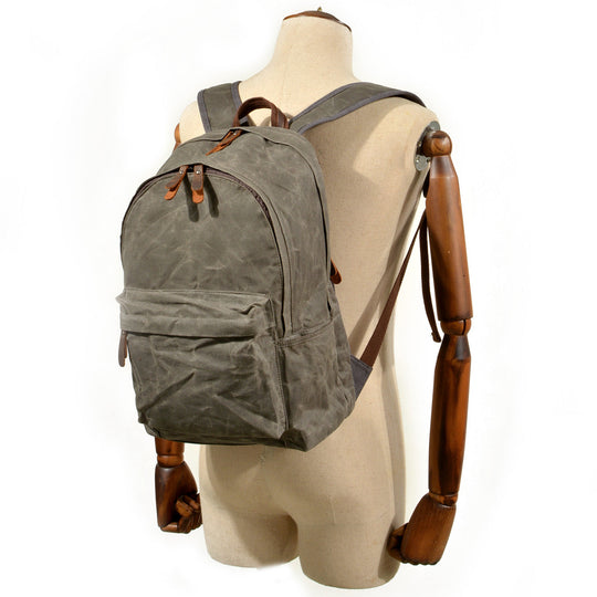 Vintage-Canvas-Buchtasche | AMSTERDAM