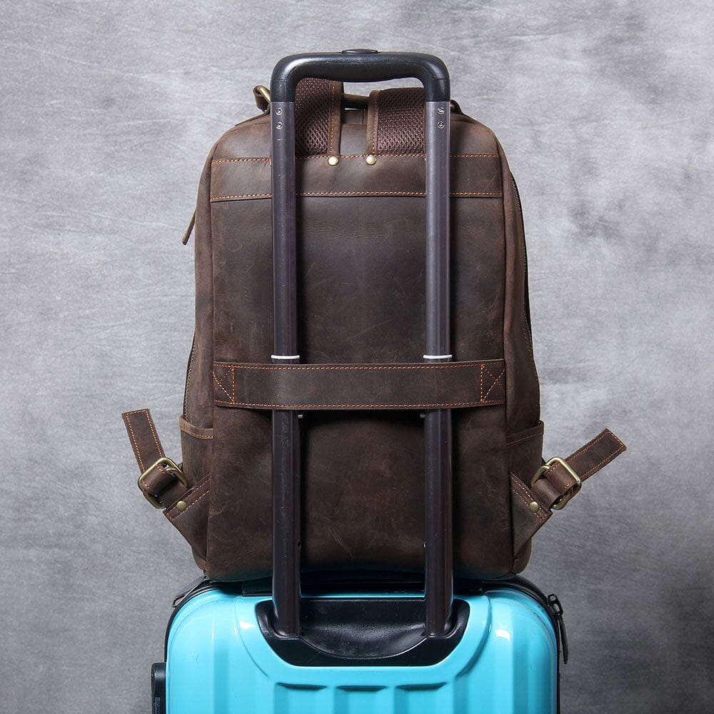 Rucksack aus echtem Leder | OXFORD