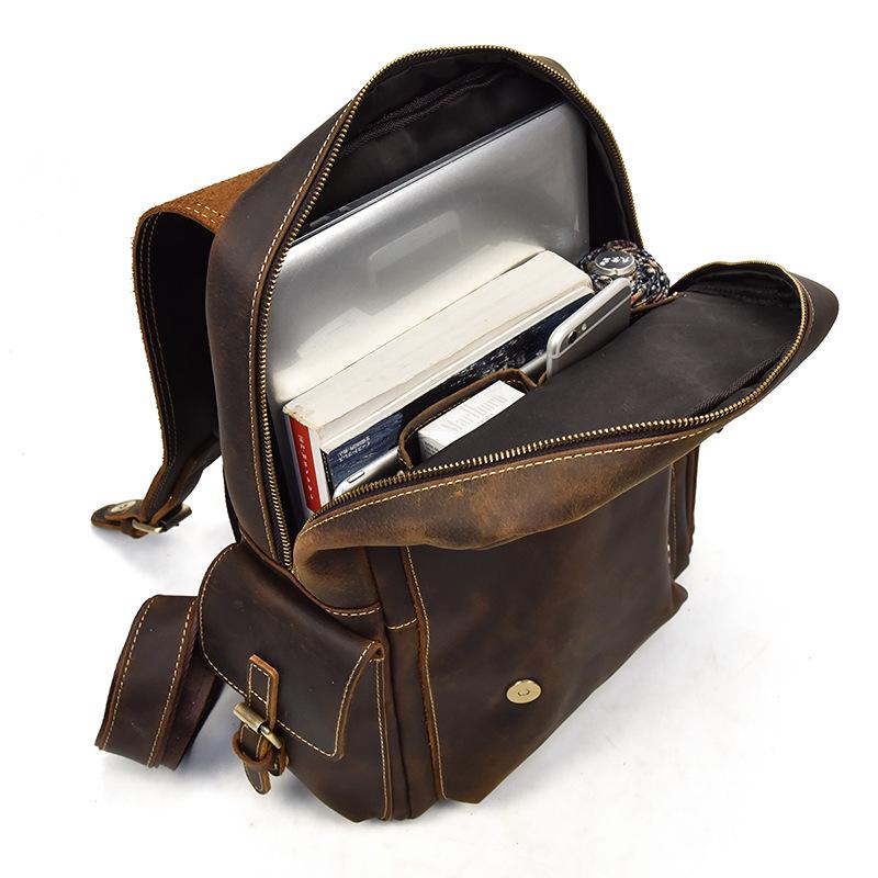 Lederrucksack für Damen | ALMERIA