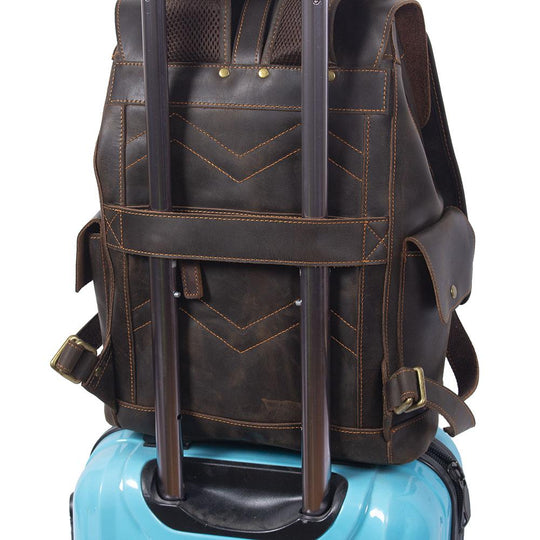 Leder-Laptoptasche | MOLDE