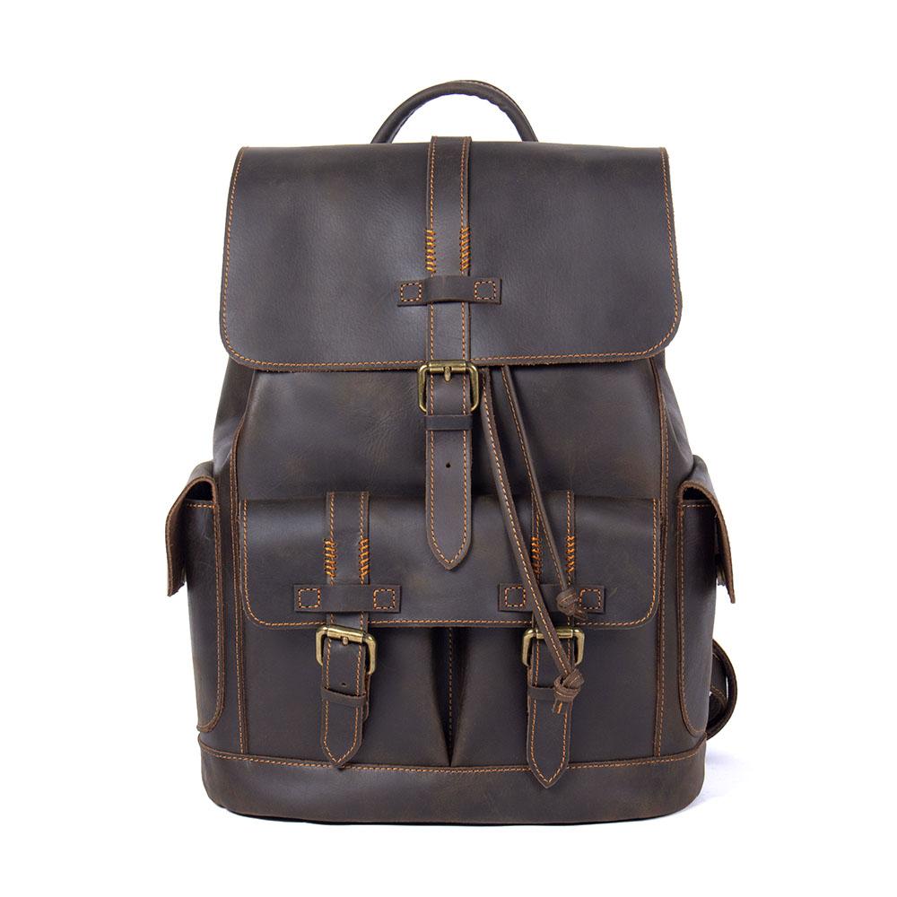 Leder-Laptoptasche | MOLDE