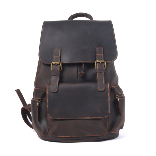 Lederrucksack mit Kordelzug | FLAM