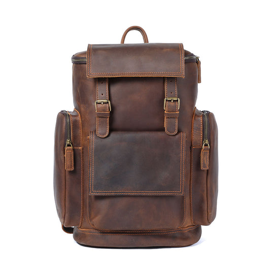Leder-Laptop-Rucksack | KALMAR