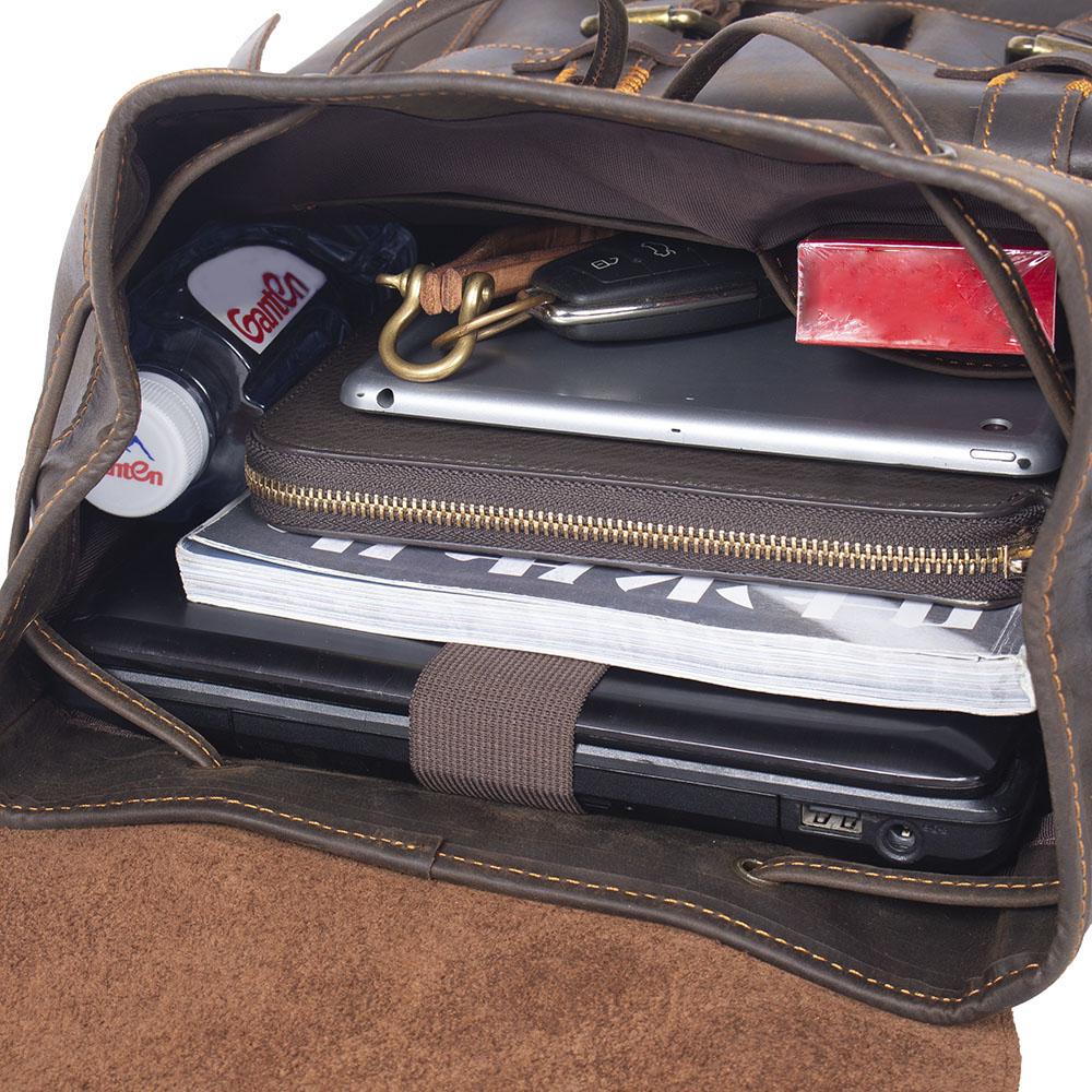 Leder-Laptoptasche | MOLDE