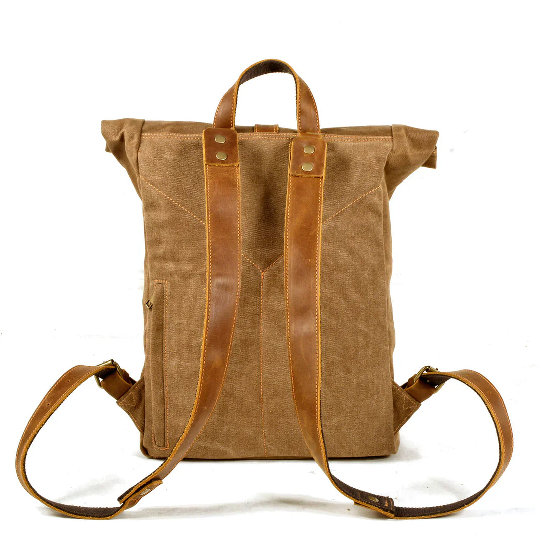 Rucksack aus gewachster Canvas | LISBON