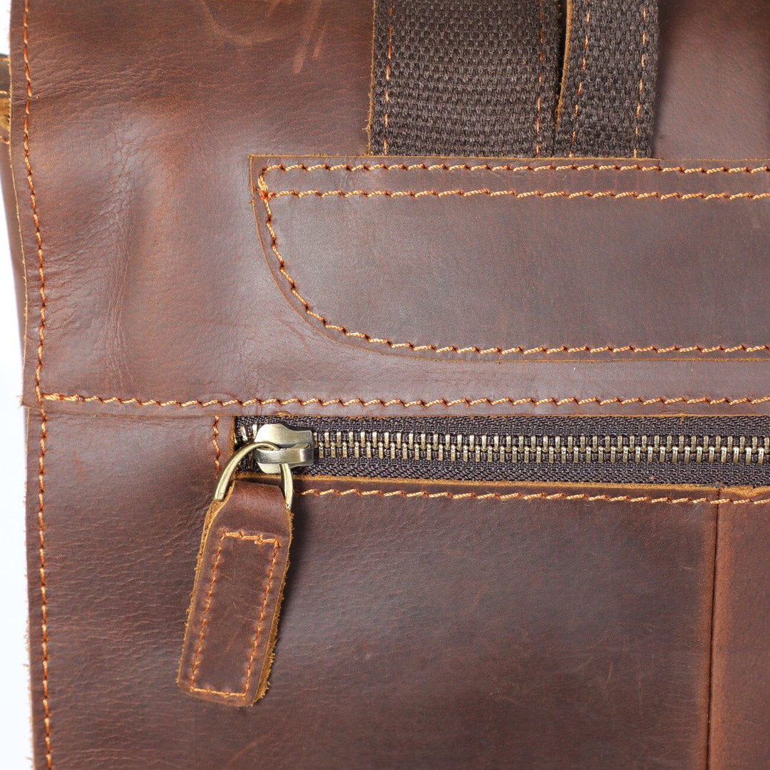 Rucksack aus Vollnarbenleder | KENWAY