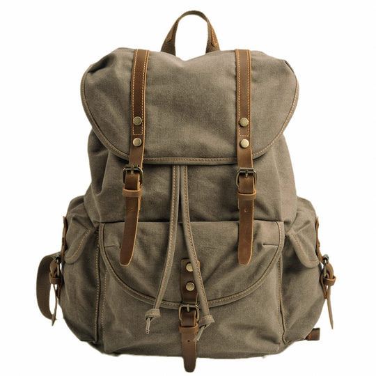 Militärischer Rucksack aus Segeltuch | INTERLAKEN