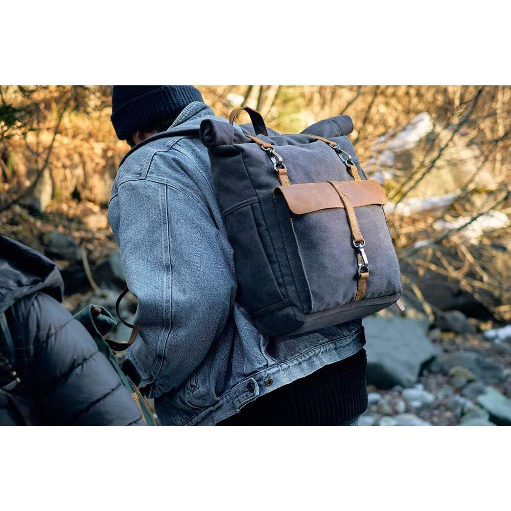 Retro-Rucksack aus Canvas | ZURICH