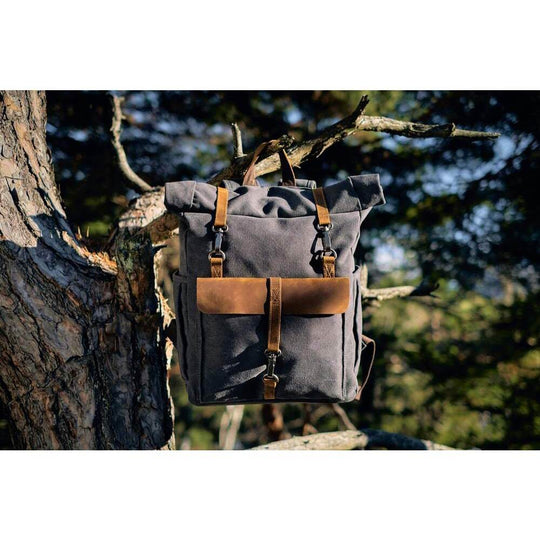 Retro-Rucksack aus Canvas | ZURICH