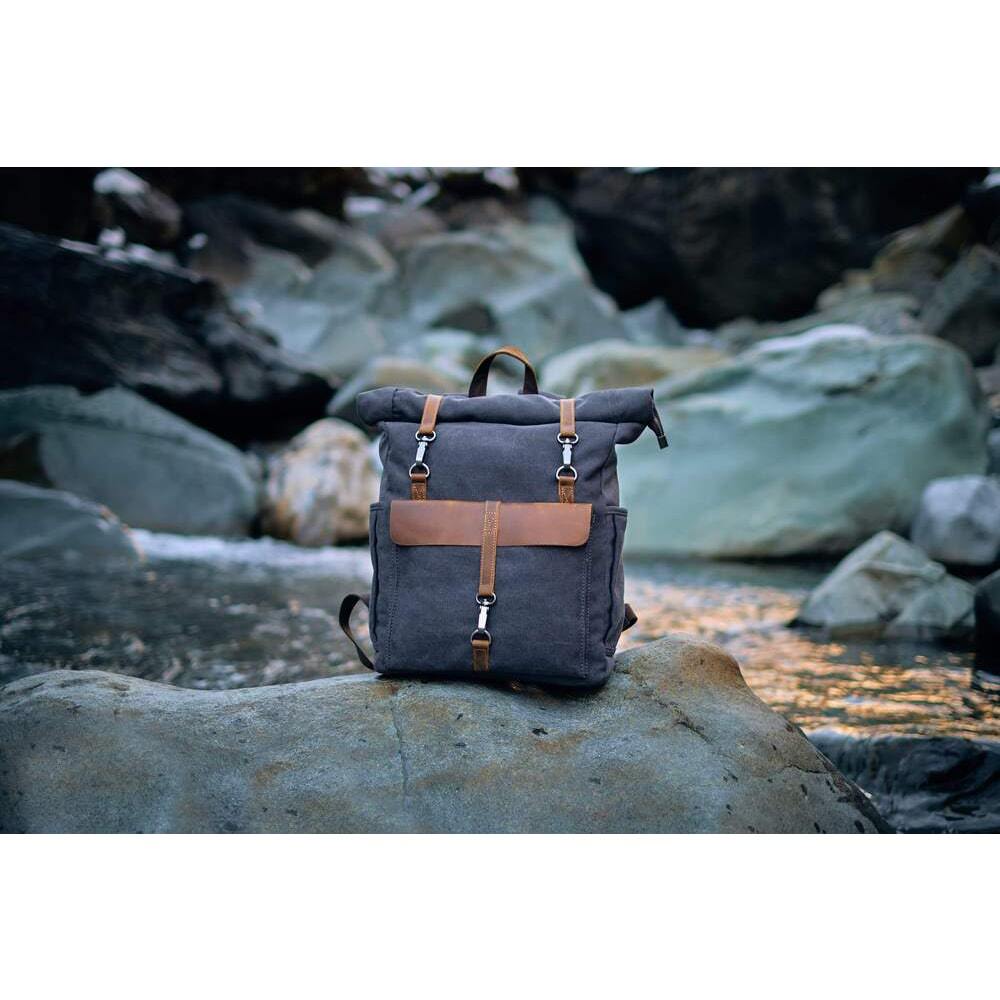 Retro-Rucksack aus Canvas | ZURICH