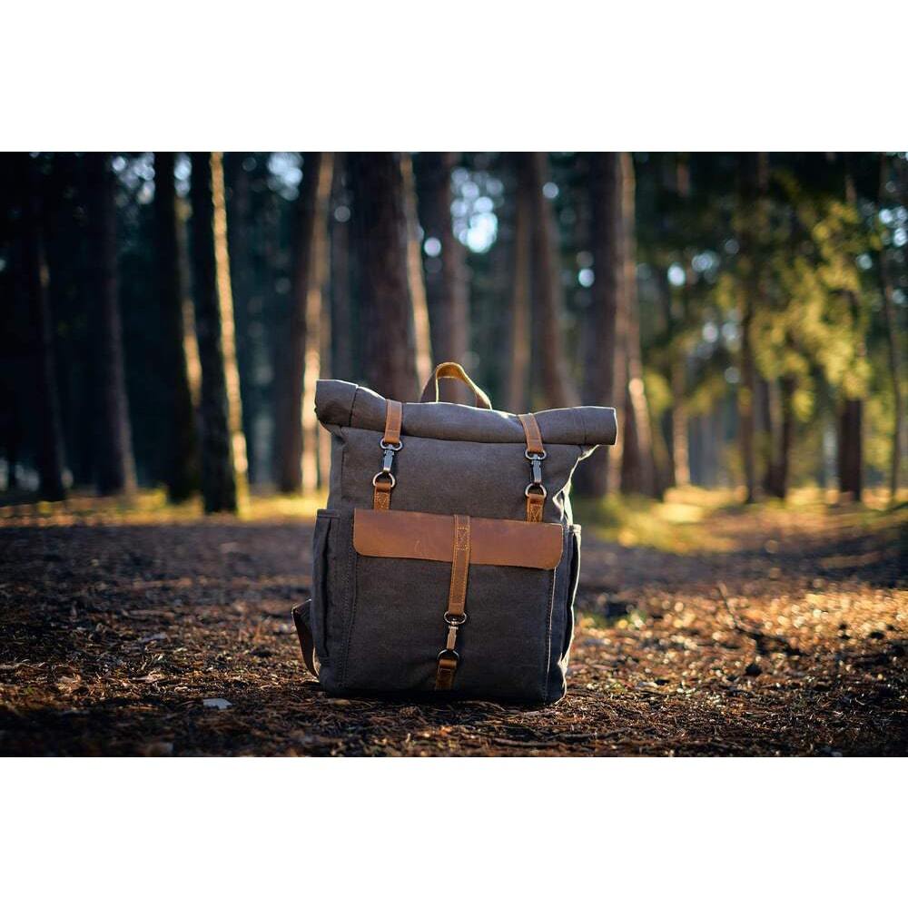 Retro-Rucksack aus Canvas | ZURICH