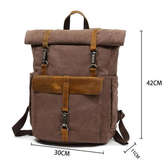 Retro-Rucksack aus Canvas | ZURICH