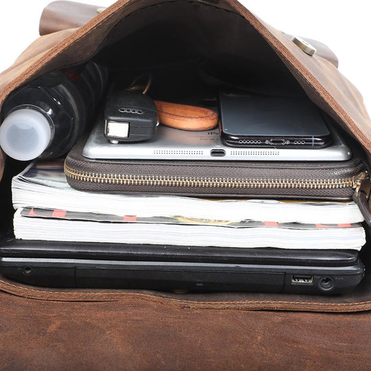 Vintage-Lederrucksack | TROSA