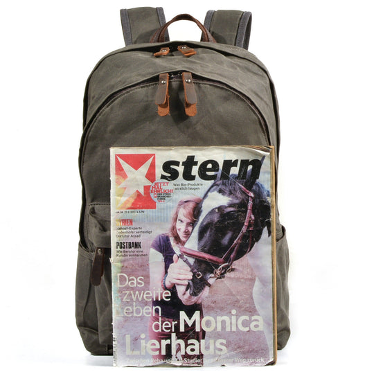 Vintage-Canvas-Buchtasche | AMSTERDAM