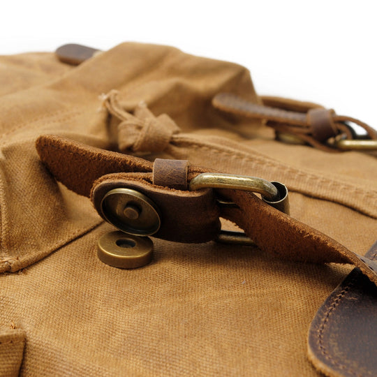 Rucksack aus gewachstem Canvas | COPENHAGEN