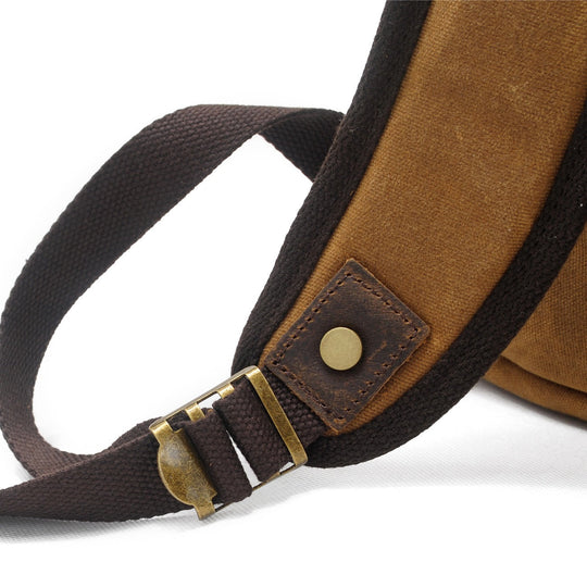 Rucksack aus gewachstem Canvas | COPENHAGEN