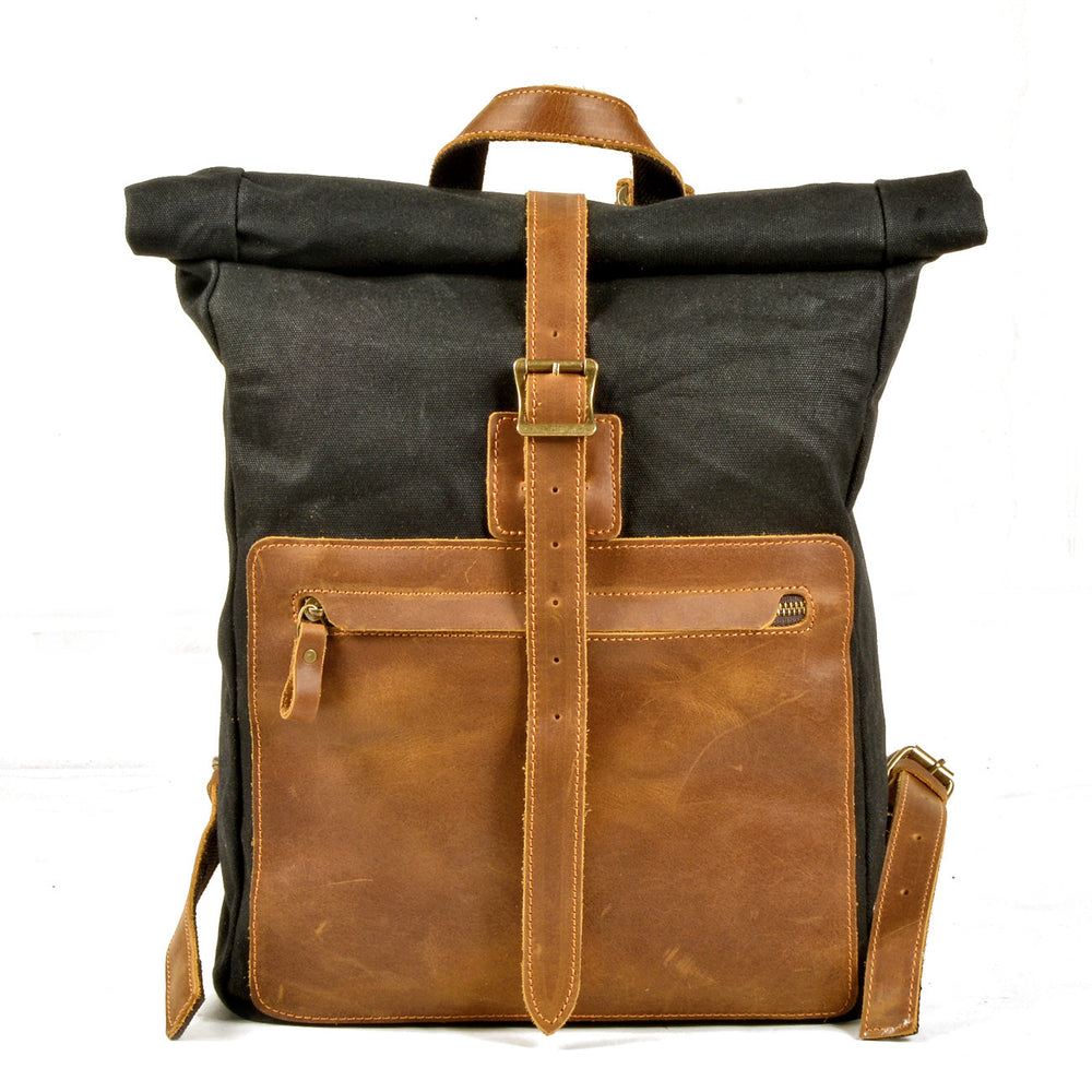 Rucksack aus gewachster Canvas | LISBON