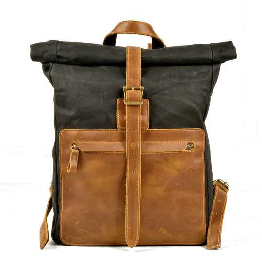 Rucksack aus gewachster Canvas | LISBON