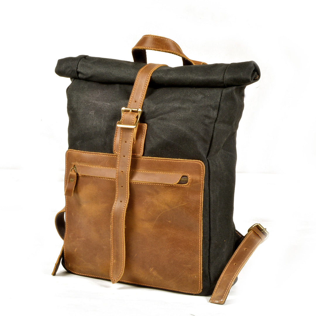 Rucksack aus gewachster Canvas | LISBON